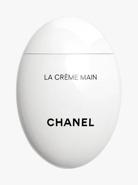 Chanel La Crรจme Main in branded component on a light gray background